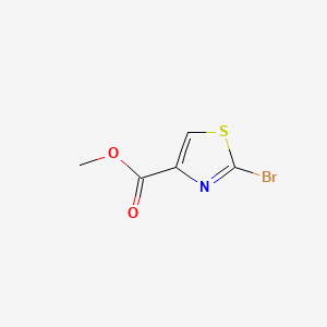 Methyl 2-bromothiazole-4-carboxylate chemical structure (CAS 170235-26-4)