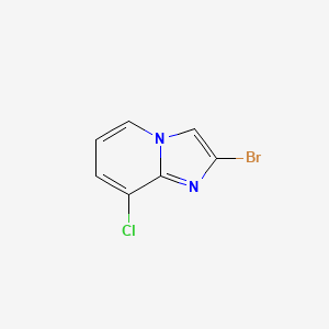 2-Bromo-8-chloroimidazo[1,2-a]pyridine chemical structure (CAS 1702473-69-5)