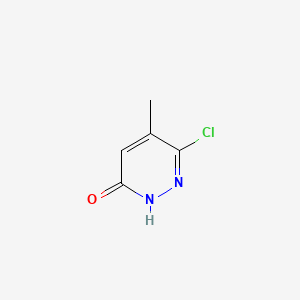 6-Chloro-5-methylpyridazin-3(2H)-one chemical structure (CAS 1703-07-7)