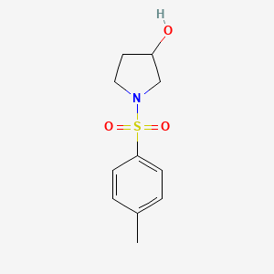 1-Tosylpyrrolidin-3-ol chemical structure (CAS 170456-83-4)