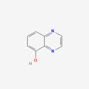 Quinoxalin-5-ol chemical structure (CAS 17056-99-4)