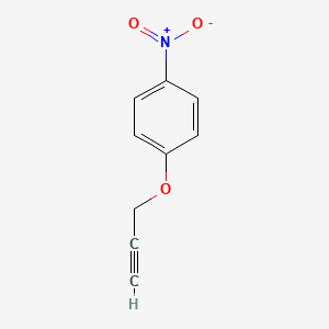 1-Nitro-4-(prop-2-yn-1-yloxy)benzene chemical structure (CAS 17061-85-7)