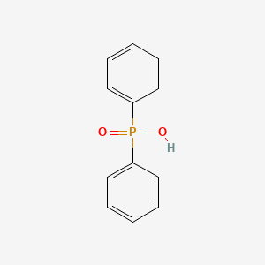 Diphenylphosphinic acid chemical structure (CAS 1707-03-5)