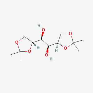 (1S,2S)-1,2-Bis((R)-2,2-dimethyl-1,3-dioxolan-4-yl)ethane-1,2-diol chemical structure (CAS 1707-77-3)