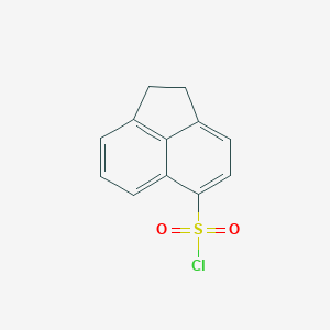 1,2-Dihydroacenaphthylene-5-sulfonyl chloride chemical structure (CAS 17070-55-2)