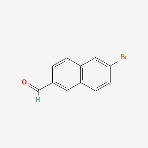 6-Bromo-2-naphthaldehyde chemical structure (CAS 170737-46-9)