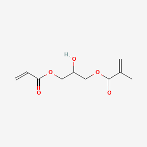 3-(Acryloyloxy)-2-hydroxypropyl methacrylate chemical structure (CAS 1709-71-3)
