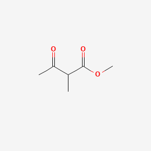 Methyl 2-methyl-3-oxobutanoate chemical structure (CAS 17094-21-2)