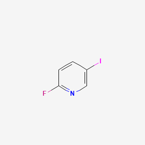 2-Fluoro-5-iodopyridine chemical structure (CAS 171197-80-1)
