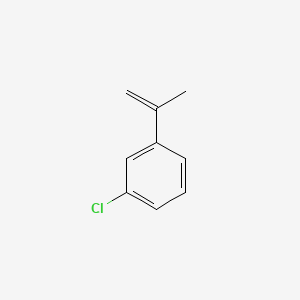 1-Chloro-3-(prop-1-en-2-yl)benzene chemical structure (CAS 1712-71-6)