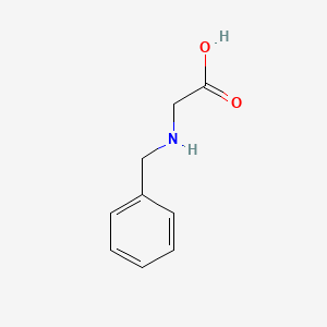 2-(Benzylamino)acetic acid chemical structure (CAS 17136-36-6)