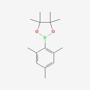 4,4,5,5-Tetramethyl-2-(2,4,6-trimethylphenyl)-1,3,2-dioxaborolane chemical structure (CAS 171364-84-4)