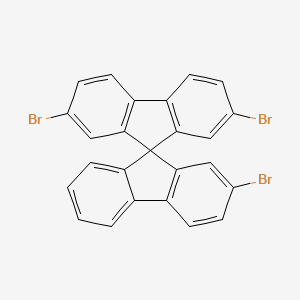 2,2',7-Tribromo-9,9'-spirobi[fluorene] chemical structure (CAS 171408-77-8)