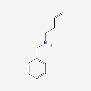 N-Benzylbut-3-en-1-amine chemical structure (CAS 17150-62-8)