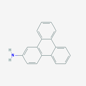 Triphenylen-2-amine chemical structure (CAS 17169-81-2)