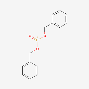 Dibenzyl phosphonate chemical structure (CAS 17176-77-1)