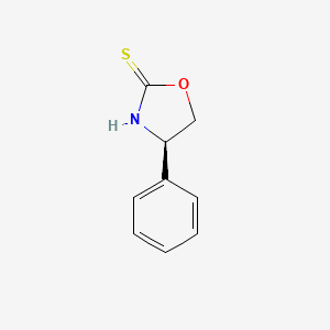 (R)-4-Phenyloxazolidine-2-thione chemical structure (CAS 171877-37-5)