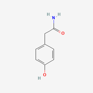 4-Hydroxyphenylacetamide chemical structure (CAS 17194-82-0)