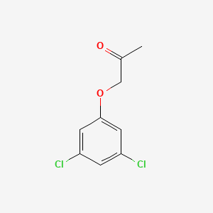1-(3,5-Dichlorophenoxy)propan-2-one chemical structure (CAS 17199-34-7)