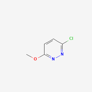 3-Chloro-6-methoxypyridazine chemical structure (CAS 1722-10-7)