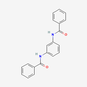 N,N'-(1,3-Phenylene)dibenzamide chemical structure (CAS 17223-18-6)