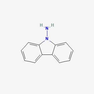 9H-Carbazol-9-amine chemical structure (CAS 17223-85-7)