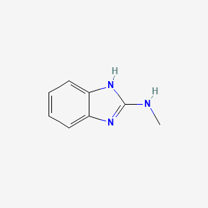 N-Methyl-1H-benzo[d]imidazol-2-amine chemical structure (CAS 17228-38-5)