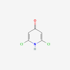 2,6-Dichloro-4-hydroxypyridine chemical structure (CAS 17228-74-9)