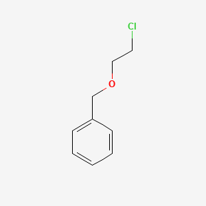 ((2-Chloroethoxy)methyl)benzene chemical structure (CAS 17229-17-3)