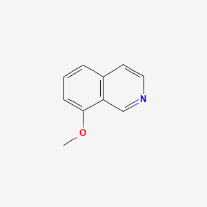 8-Methoxyisoquinoline chemical structure (CAS 1723-70-2)