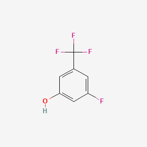 3-Fluoro-5-(trifluoromethyl)phenol chemical structure (CAS 172333-87-8)