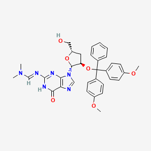 DMT-DMF-dG chemical structure (CAS 172361-60-3)