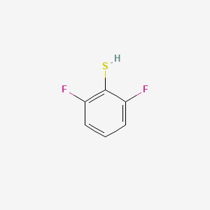 2,6-Difluorobenzenethiol chemical structure (CAS 172366-44-8)
