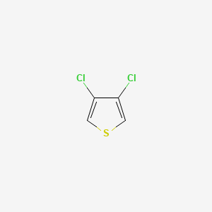 3,4-Dichlorothiophene chemical structure (CAS 17249-76-2)