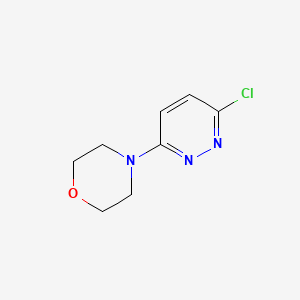4-(6-Chloropyridazin-3-yl)morpholine chemical structure (CAS 17259-32-4)
