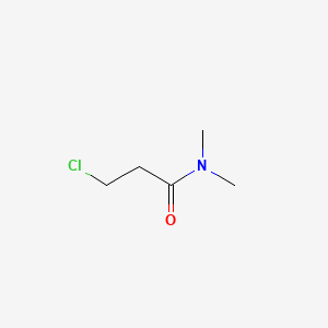 3-Chloro-N,N-dimethylpropanamide chemical structure (CAS 17268-49-4)