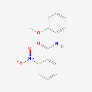 N-(2-Ethoxyphenyl)-2-nitrobenzamide chemical structure (CAS 17296-38-7)