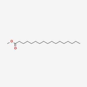 Methyl heptadecanoate chemical structure (CAS 1731-92-6)