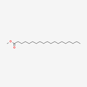 Methyl nonadecanoate chemical structure (CAS 1731-94-8)