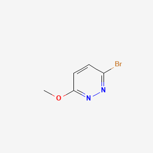 3-Bromo-6-methoxypyridazine chemical structure (CAS 17321-29-8)