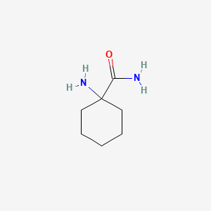 1-Aminocyclohexanecarboxamide chemical structure (CAS 17324-90-2)