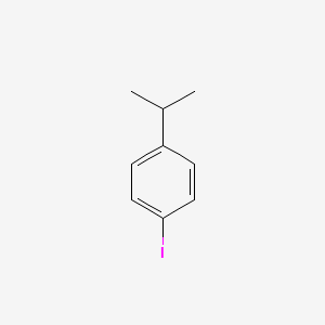 1-Iodo-4-isopropylbenzene chemical structure (CAS 17356-09-1)