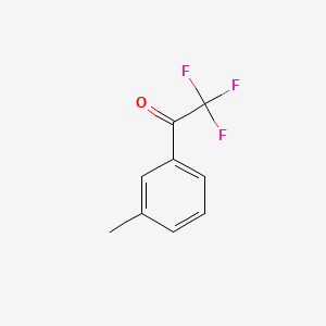 2,2,2-Trifluoro-1-(m-tolyl)ethanone chemical structure (CAS 1736-06-7)
