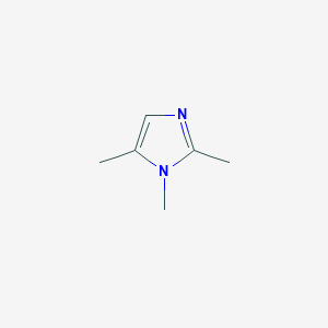 1,2,5-Trimethyl-1H-imidazole chemical structure (CAS 1739-81-7)