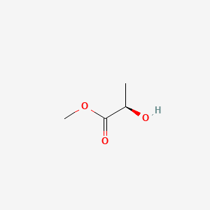 (R)-Methyl 2-hydroxypropanoate chemical structure (CAS 17392-83-5)