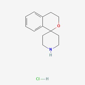 Spiro[isochroman-1,4'-piperidine] hydrochloride chemical structure (CAS 173943-98-1)