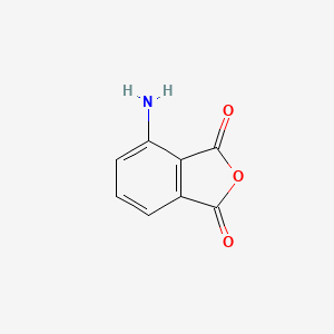 4-Aminoisobenzofuran-1,3-dione chemical structure (CAS 17395-99-2)