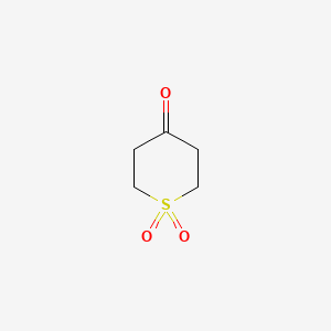 4-Tetrahydrothiopyranone 1,1-dioxide chemical structure (CAS 17396-35-9)