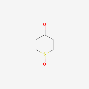 Tetrahydro-4H-thiopyran-4-one 1-oxide chemical structure (CAS 17396-36-0)