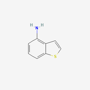 Benzo[b]thiophen-4-amine chemical structure (CAS 17402-83-4)